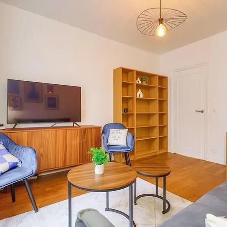 Appartement Spacieux -1Bdr/4P -Le Bas Montmartre-3